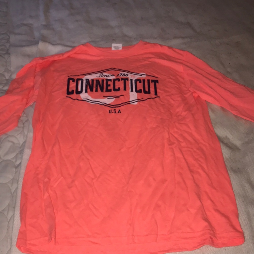 neon pink long sleeve (HAVE ONE IN NEON BLUE ALSO)